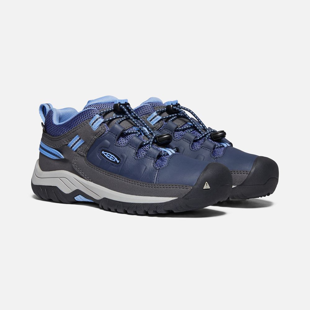 Keen Outdoor Ayakkabı Çocuk Mavi - Targhee Waterproof - Türkiye HTIZ80612